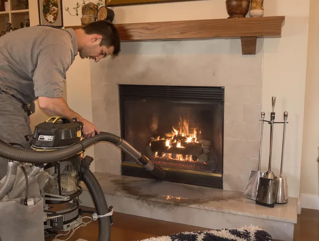 Routine fireplace upkeep by Country Club Chimney Sweep in Country Club, FL
