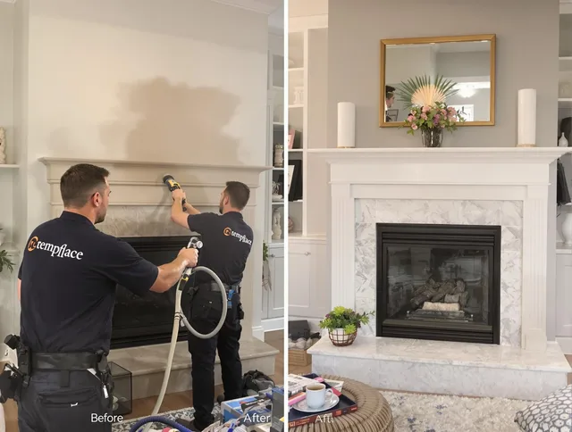 Professional soot removal by Country Club Chimney Sweep team in Country Club, FL